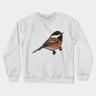 Chestnut-backed Chickadee Crewneck Sweatshirt